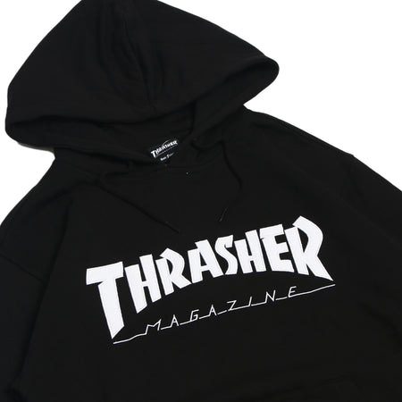 THRASHER - Black White Logo HD