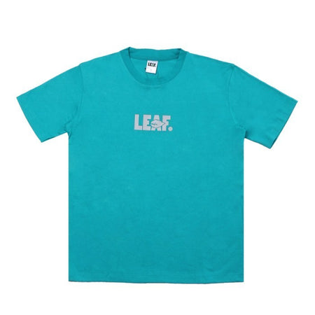 Leaf T-Shirt New Og Logo Cyan