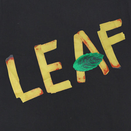 Leaf T-Shirt OG Logo Banana Black