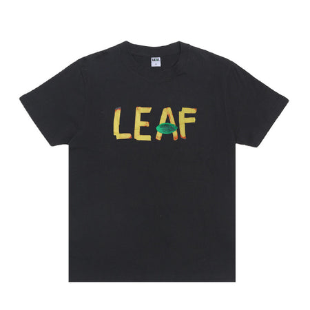 Leaf T-Shirt OG Logo Banana Black