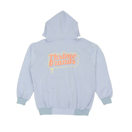 THIS TIME HOODIE FONT SKY BLUE