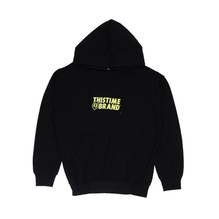 THIS TIME HOODIE FONT YELLOW BLACK