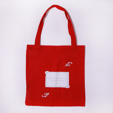 TOTEBAG EVERYBODYS FAILED BUT SUCCESS MAROON