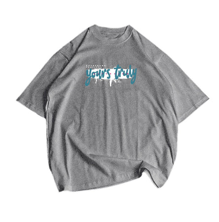 YOURS TRULY FONT GREY