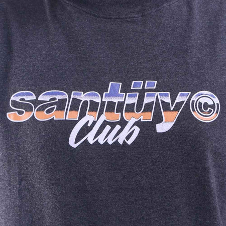 Santuy T-Shirt Shine Font Club Black