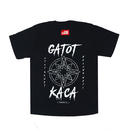 Gatot Kaca X Jakcloth T-Shirt Logo GK Black