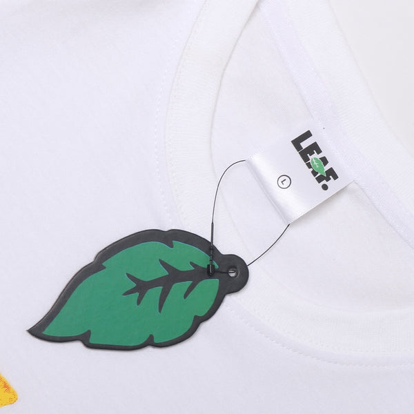Leaf T-Shirt New OG Logo Banana White