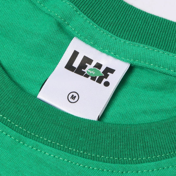 Leaf T-Shirt OG Logo Polka Green