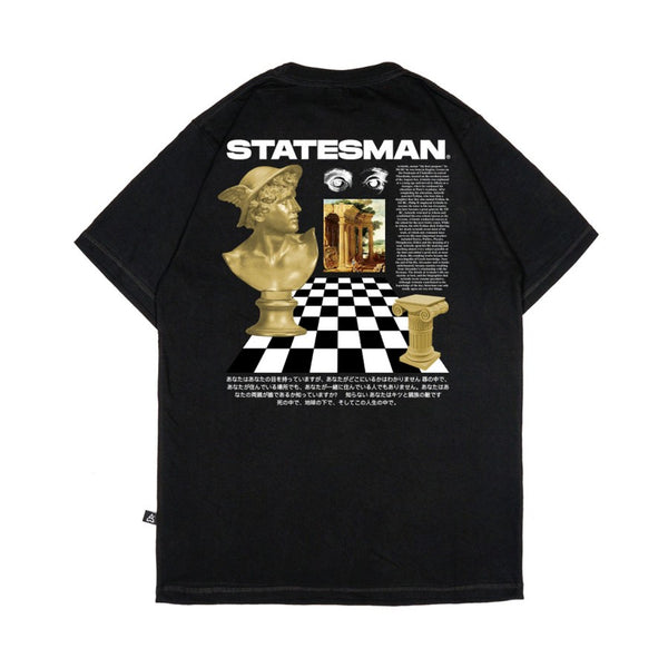 Statesman Tshirt - Stagira Black