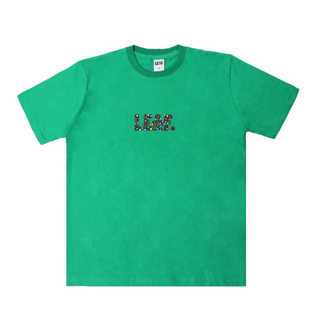 Leaf T-Shirt OG Logo Polka Green